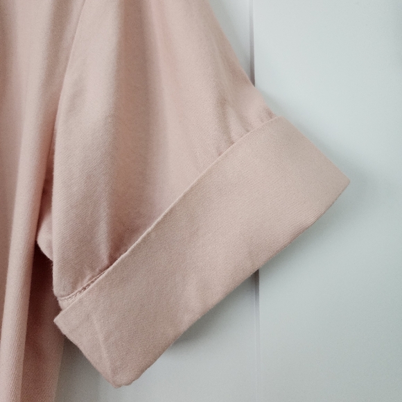 Madewell Top Stitched Coverall Jumpsuit Size 6 - Picture 5 of 11